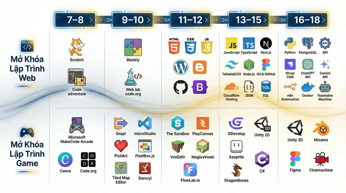 Hành trình chinh phục công nghệ - Clavis Academy